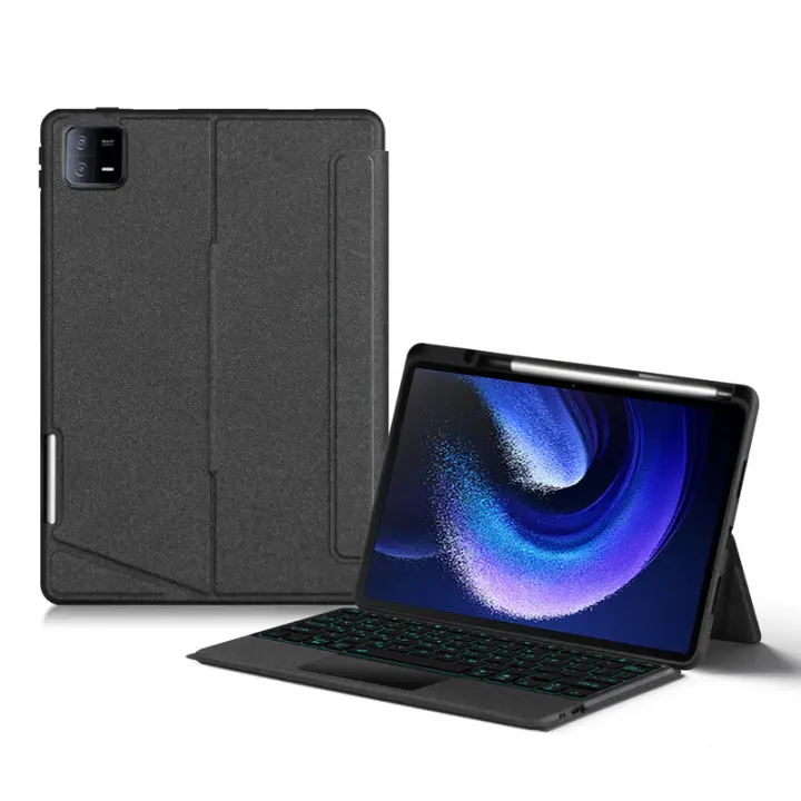 Funda para Xiaomi Mi Pad 6 Pro, 11 pulgadas, Teclado retroiluminado, Teclado español, 2023 - 1