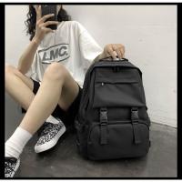 2025 Verano Nuevo Bolso Mochila De Color Sólido Mochila De Moda Para Estudiantes Universitarios - details 9