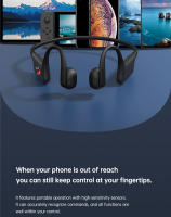 Auriculares inalámbricos de conducción ósea 2 en 1 de oído abierto/interno IPX8 impermeables para natación Bluetooth 5,4 + 32GB MP3 HIFI auriculares deportivos - details 19