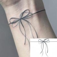 Pegatinas de Tatuaje de Focos de Artificio Rosa Y2K Moda Dulce para Chicas a la Moda - details 0