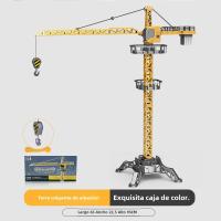 Grúa y Vehículo de Construcción para Niños, juego de Juguetes de Aleación, Modelo Realista de Maquinaria de Ingeniería - details 10