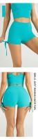 ZHUMU GYM Pantalones de Yoga de Verano Cintura Alta, Cordón Deportivo Transpirable para Fitness, Correr, Ciclismo - details 9