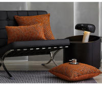 Fundas de Almohada de Chenilla de Lujo Diseño de Ondas Arayadas Almohadas de Geometría Gruesa para Sofá Silla Decoración Nórdica - details 6