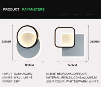 YNL Lámparas de Pared LED Modernas Saconcera de Dormitorio con Interruptor Iluminación para el Hogar - details 1