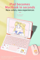 Funda magnética con teclado en español para Samsung Tab A8, cubierta de ratón inalámbrico con Bluetooth para S6 Lite, 10,4 ", S7/S8, 11", S7/S8 Plus, 12,4" - details 2