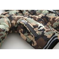 Chaqueta De Algodón Grueso Para Niños Con Cara Sonriente Y Cuello Alto a Prueba De Viento Y Térmica Moda Invierno Con Mangas Largas Y Cierre De Cremallera - details 17
