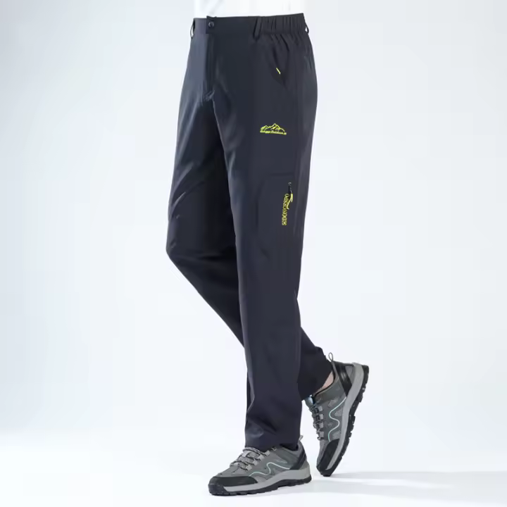 CHRLCK-Pantalones impermeables de secado rápido para hombre, ropa deportiva antiarañazos para acampada, senderismo, escalada, pesca, Verano - 1