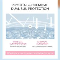 Protector solar coreano, bloqueador solar facial Spf50, loción aislante, crema hidratante blanqueadora, 8g - details 9