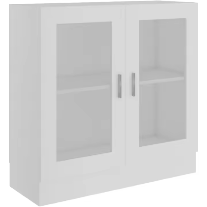 Vitrina de Madera de Ingeniería Roble Sonoma 82,5x30,5x185,5 cm Armario de Libros Soporte de Libro - 1