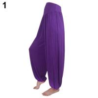 Ropa Deportiva Vintage para Mujer Pantalones Harén para Yoga, Danza del Vientre, Estilo Bohemio - details 0