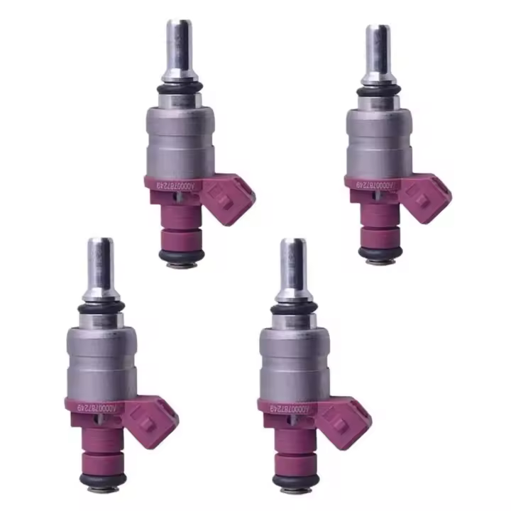 4 Uds inyectores de combustible A0000787249 0000787249 para Mercedes Benz Clase C W203 CL203 C230K 2.3L accesorios de coche - 1