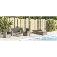Mesa Plegable de Jardín Unitario Mueble para Exterior Patio Balcón Terraza Redonda Mesa de Tomar el Sol Café Madera Maciza Acacia - details 0