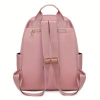 Mochila Mujer Vintage Bordada, Ligera, Nylon, Estilo Casual, Multicolor - details 14