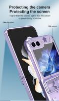Funda trasera de PC dura galvanizada de alta calidad para Samsung Galaxy Z Flip 5 4 3, estrellas de moda de lujo - details 8
