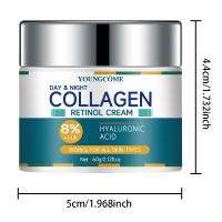 Crema de colágeno hidrata profundamente, nutre la piel para restaurar la elasticidad, brillo, hidratante, antiarrugas, envejecimiento, reduce los poros - details 9