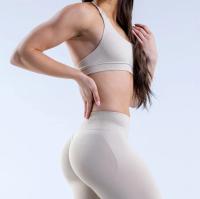 Sujetador deportivo sin costuras para mujer, ropa deportiva de secado rápido con Espalda descubierta, alta elasticidad, a prueba de golpes, para Yoga - details 23