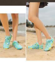 Zapatos de agua de verano para mujer, zapatillas de playa de camuflaje descalzas, natación al aire libre, deportes de vadeo, zapatos acuáticos de secado rápido suave - details 15