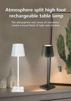 Lámpara LED de mesa con Sensor táctil, luz nocturna de escritorio de 3 colores, luz ambiental creativa para mesita de noche, lámpara de escritorio, Bar, decoración para exteriores - details 0