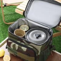 Bolsa térmica táctica de alta capacidad para hombre, fiambrera con aislamiento para exteriores, bolsa de almuerzo duradera con aislamiento a prueba de fugas para trabajo, comida Ca - details 17