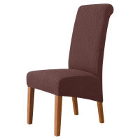 Cubierta de Silla de Vellón Polar XL Cubiertas de Asiento de Comedor de Boda para Sillas de Cocina - details 9