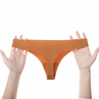 Bikini de seda helada sin costuras para mujer, ropa interior de cintura baja, cómoda, transpirable, parte inferior de algodón puro, entrepierna, Tanga para niña, conjunto de 8 piezas - details 10