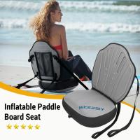 Asiento de Kayak Desmontable con Soporte de Espalda Tabla de Navegación Inflable Ajustable para Kayak, Caña, Pesca - details 5