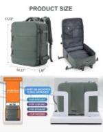 Mochipa Viaje Cabin 40x20x25 para Ryanair, Maletas de viaje avion cabin Bolsa de Cabina para EasyJet Equipo de Mano Cabina Avion Mochila de Senderismo - details 3