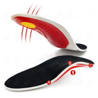 Plantillas deportivas ortopédicas para hombre y mujer, soporte para ARCO, suela de zapato ortopédica para pies planos, zapatos para correr, cojín para fascitis Plantar - details 11