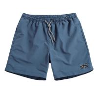 Pantalones cortos con cordón para hombre, Pantalones cortos informales de secado rápido, Color sólido, ropa de playa para surfear - details 1
