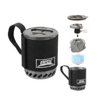 Horno Brs61 para mochila de camping, estufa de cocina de propano integrado, estufa de recolección de calor - details 6