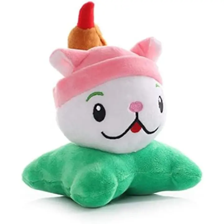 Peluche de plantas y Zombies, juguete suave de felpa, PVZ, novedad, 1 y 2 - 1