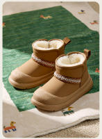 Botas de nieve nuevas para niño, engrosadas, grandes, zapatos de algodón, botas de niña - details 5