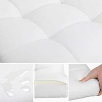 Giratorias Ornador Ajustable en Altura Asiento Acolchado Giratorio Polipiel Carga MAX 120Kg Respaldo Blanco - details 2