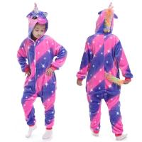 Kigurumi-Pijama de franela para niños y niñas, ropa de dormir de unicornio, traje de animales, Onesies de gato, Invierno - details 5