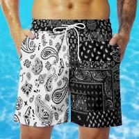 Traje de Baño de Playa Hawaiiana 3D Impreso Traje Corto de Surf Casual para Hombres en Verano - details 6