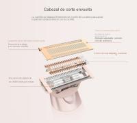 Maquinilla de afeitar eléctrica portátil, inalámbrica, recargable - details 3