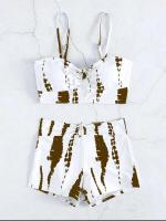 Bikinis con cordón frontal, cintura alta para mujer, bañadores de mujer, bañador para nadar, ropa de playa 2025 - details 26