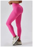 Pantalones de Yoga sin costuras para mujer, mallas Push Up de cintura alta, ajustados, de secado rápido, elásticos, para entrenamiento - details 9