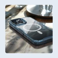 NILLKIN para IPhone 16 Pro Max 16 Plus 15 Pro Max 15 Pro 14 Pro Max 14 Pro MagSafe funda de teléfono de silicona suave transparente magnética - details 10