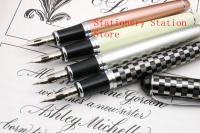 Pluma estilográfica 750 de alta calidad, placa de cobre, caligrafía, punta G, cuerpo redondo floreciente, papelería, suministros escolares de oficina, bolígrafo de tinta - details 0