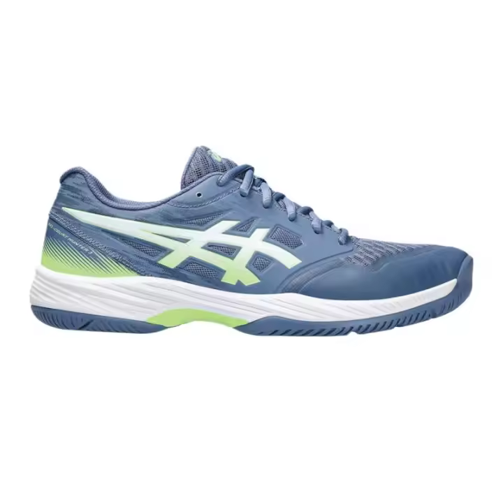 Leten Men GEL-COURT HUNTER 3 Zapatos de interior en denim azul/Lime Burst - 1
