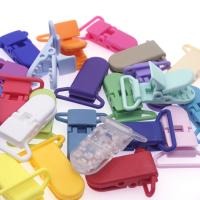 Abrazadera de Chupete para Bebé 48Pcs Ecológico Plástico Mezcla de Colores Sostenedor Transparente 25MM para Bebés de 4 Meses + Unisex Silicona Sin Nitroamina - details 2