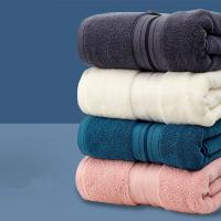 Toalla de baño absorbente para hombre y mujer, toalla suave de algodón egipcio para el hogar, color gris, aumenta el engrosamiento - details 4