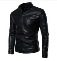 Nueva chaqueta para hombre, moda juvenil delgada para motocicleta, PU, - details 12