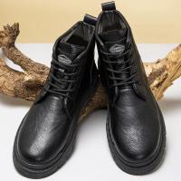 Botas Martin Vintage para otoño e invierno, botas altas de cuero para hombre, tendencia de moda, estilo informal de motocicleta, color negro - details 15