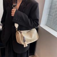 Bolso cruzado Vintage para mujer, bandolera pequeña de cuero PU con diseño de lujo y almohada, a la moda - details 16