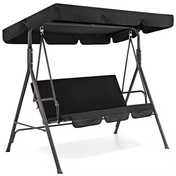 Juego de Cojines de Asiento de Gira Cubiertas de Asiento de Poliéster Resistentes a UV - 1