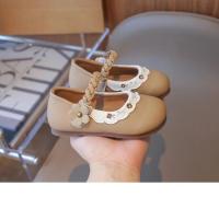 Zapatos de cuero para niñas, calzado de estilo coreano, suave, antideslizante, bordado, novedad de otoño, 2024 - details 9