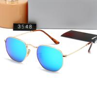 Gafas de sol de estilo piloto para hombre y mujer, lentes de sol de diseño de marca, de Metal Vintage, con montura de carey, gradiente - details 4