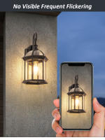 Lámpara de Pared Retro LED Estilo Europeo TOMAXIN 11 Estilos Disponibles Resistente al Agua para Decoración de Jardín Villa Restaurante Balcón Material de Hierro Fundido Color Blanco Cálido Eficiencia de Energía - details 1